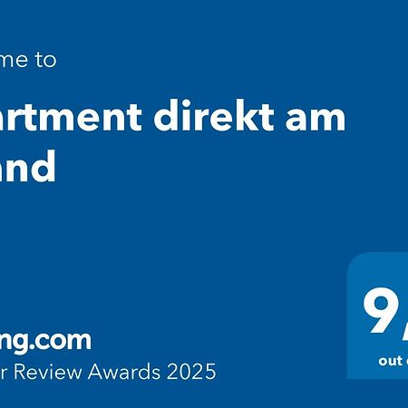 Apartment Direkt Am Strand بلانيس المظهر الخارجي الصورة